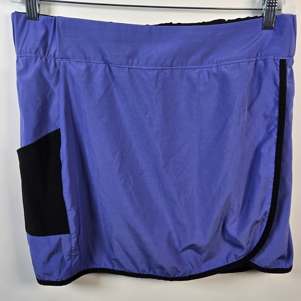 Columbia Womens Purple Activewear Skort Built-in Shorts Size L AK5453